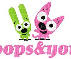 Hoops and Yoyo embroidery design