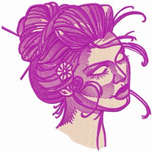 Hot midday 3 embroidery design