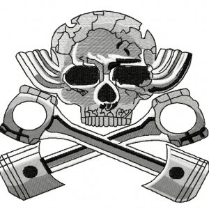 Hot Rod 2 embroidery design