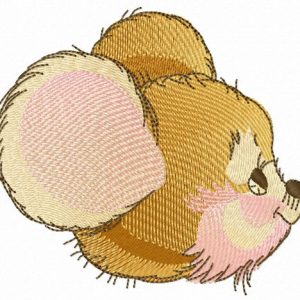 House mouse embroidery design