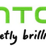 HTC logo embroidery design