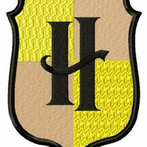 Hufflepuff embroidery design