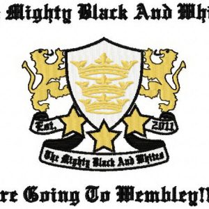 Hull FC alternative logo embroidery design