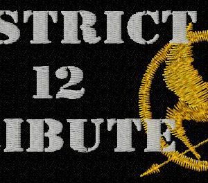 Hunger games logo 2 embroidery design