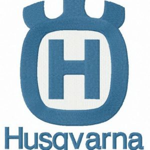 Husqvarna Sewing Machines logo embroidery design