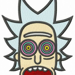Hypnotic Rick embroidery design