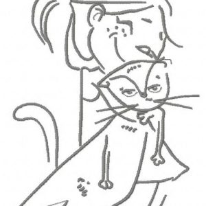 Kitty Cuddle Couture embroidery design