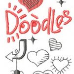 I love Doodles 4 embroidery design