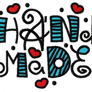 I love handmade 2 embroidery design