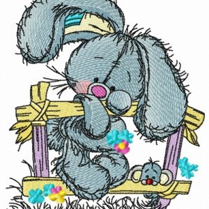 I miss you 2 embroidery design
