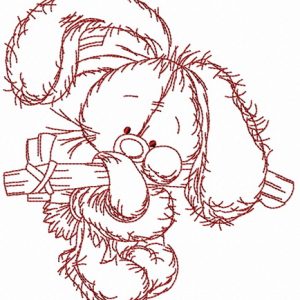 I miss you 4 embroidery design