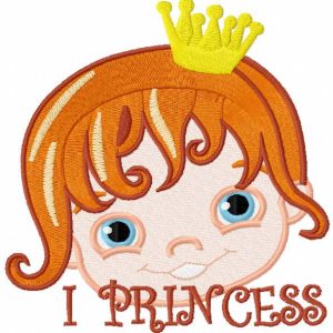 I princess 4 embroidery design