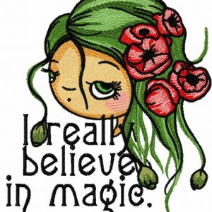 I really believe in magic 2 embroidery design