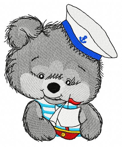 I will be a sailor when I grow up 2 embroidery design