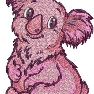 I'm koala girl 2 embroidery design