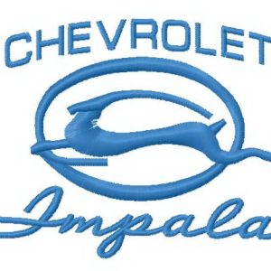 Chevrolet Impala 4 embroidery design