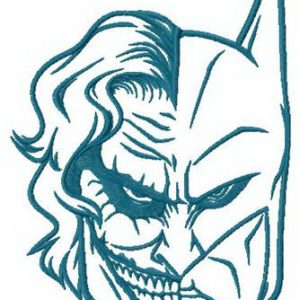 Impersonation embroidery design