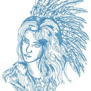 Indian fashion 2 embroidery design