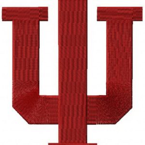 Indiana University Bloomington embroidery design