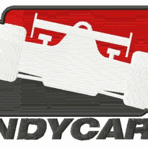 IndyCar logo embroidery design