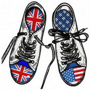 International gumshoes embroidery design