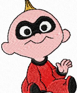 Jack-Jack embroidery design