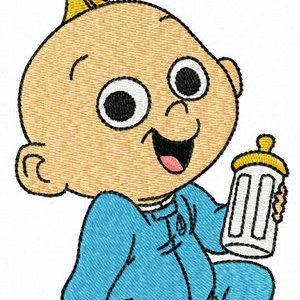 Jack-Jack Parr at home embroidery design
