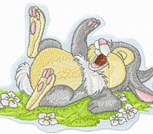 Jackrabbit  embroidery design
