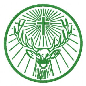 Jägermeister alternative logo embroidery design