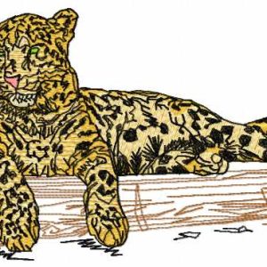 Jaguar 8 embroidery design