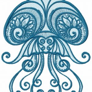 Jellyfish 2 embroidery design