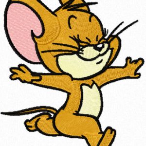 Jerry Happy  embroidery design