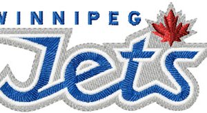 Jets NHL Logo 2 embroidery design