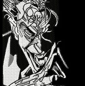 Joker embroidery design