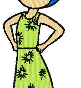 Joy embroidery design