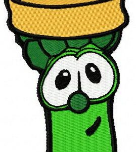 Junior Asparagus embroidery design
