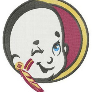 Junior Florida State Seminoles logo embroidery design
