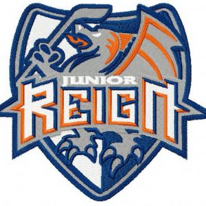 Junior Reign embroidery design