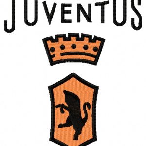 Juventus Logo 3 embroidery design