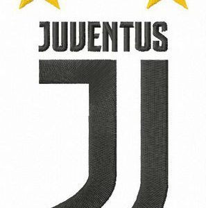 Juventus logo embroidery design