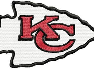 Kansas City Chiefs Logo embroidery design