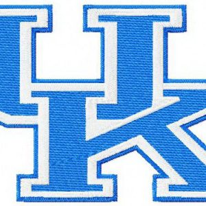 Kentucky Wildcats football team embroidery design