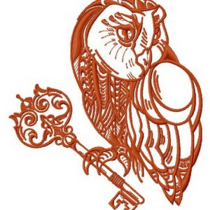 Key keeper 3 embroidery design