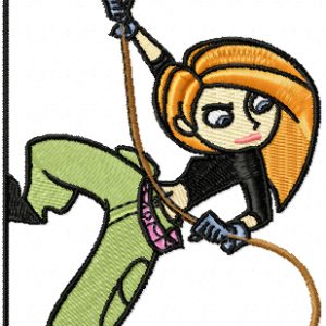 Kim Possible 2 embroidery design