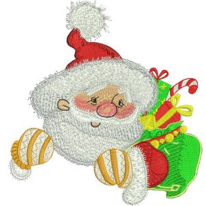 Kind Santa 2 embroidery design