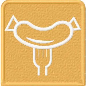 kitchen sign 5 embroidery design