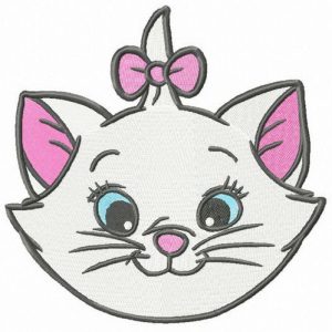 Kitty Marie embroidery design