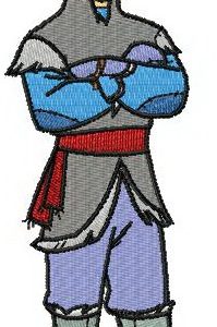 Kristoff embroidery design