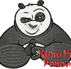 Kung Fu Panda 3 embroidery design