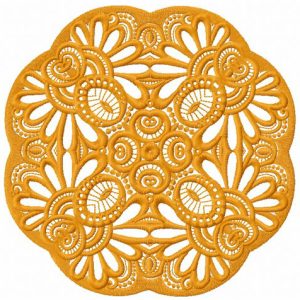 Lace doily 13 embroidery design